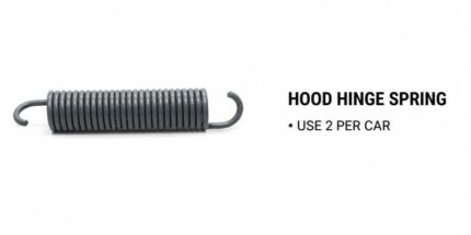 1971–1976 Chevy Impala Caprice Hood Hinge Springs – New – Pair